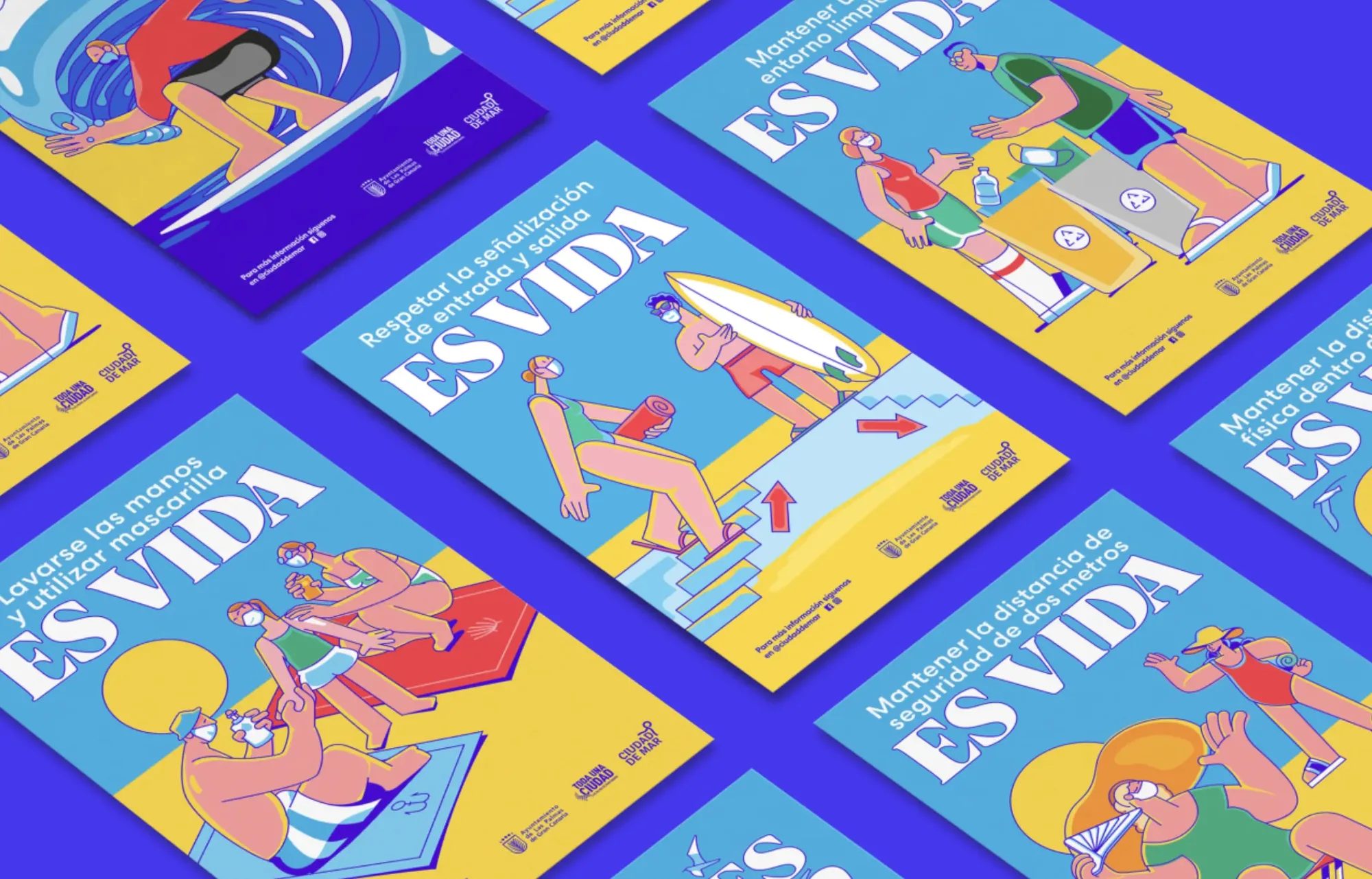 "Es Vida" communication campaign for the Las Palmas City Council