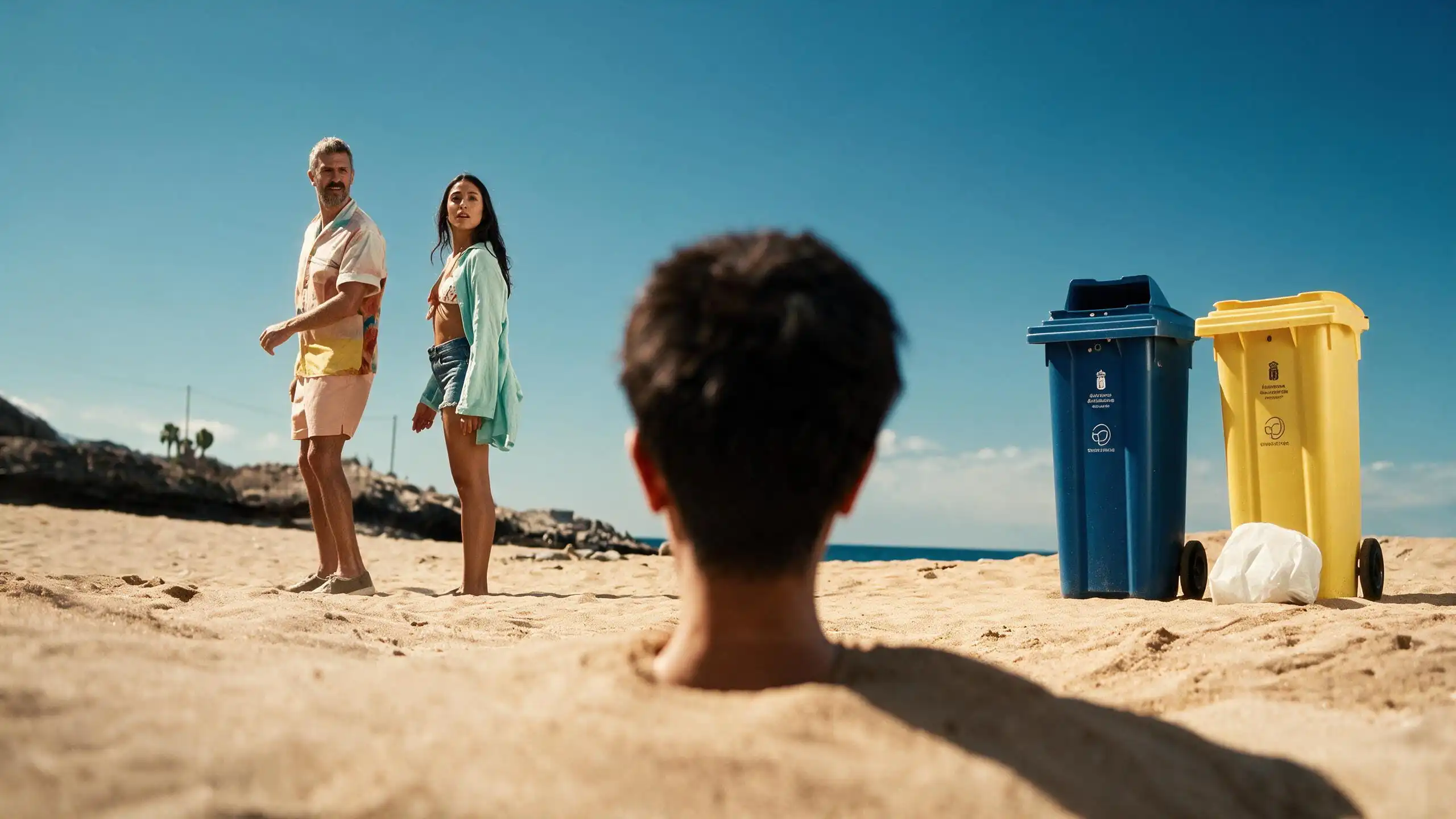 Ecoembes — third campaign, beach scene